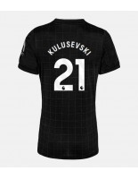 Tottenham Hotspur Dejan Kulusevski #21 Vieraspaita Naisten 2025-26 Lyhythihainen